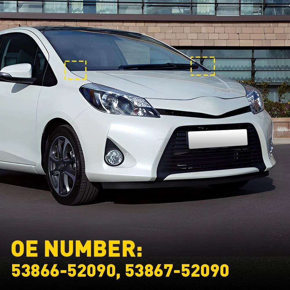 For Yaris Toyota 2012-2015 Front Windshield Wiper Side Cowl Extension Cover Trim 6B93BC-57