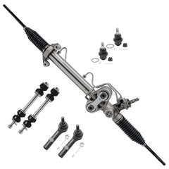 Front Rack and Pinion Tie Rods Sway Bars Set for Silverado Sierra Yukon XL 1500
