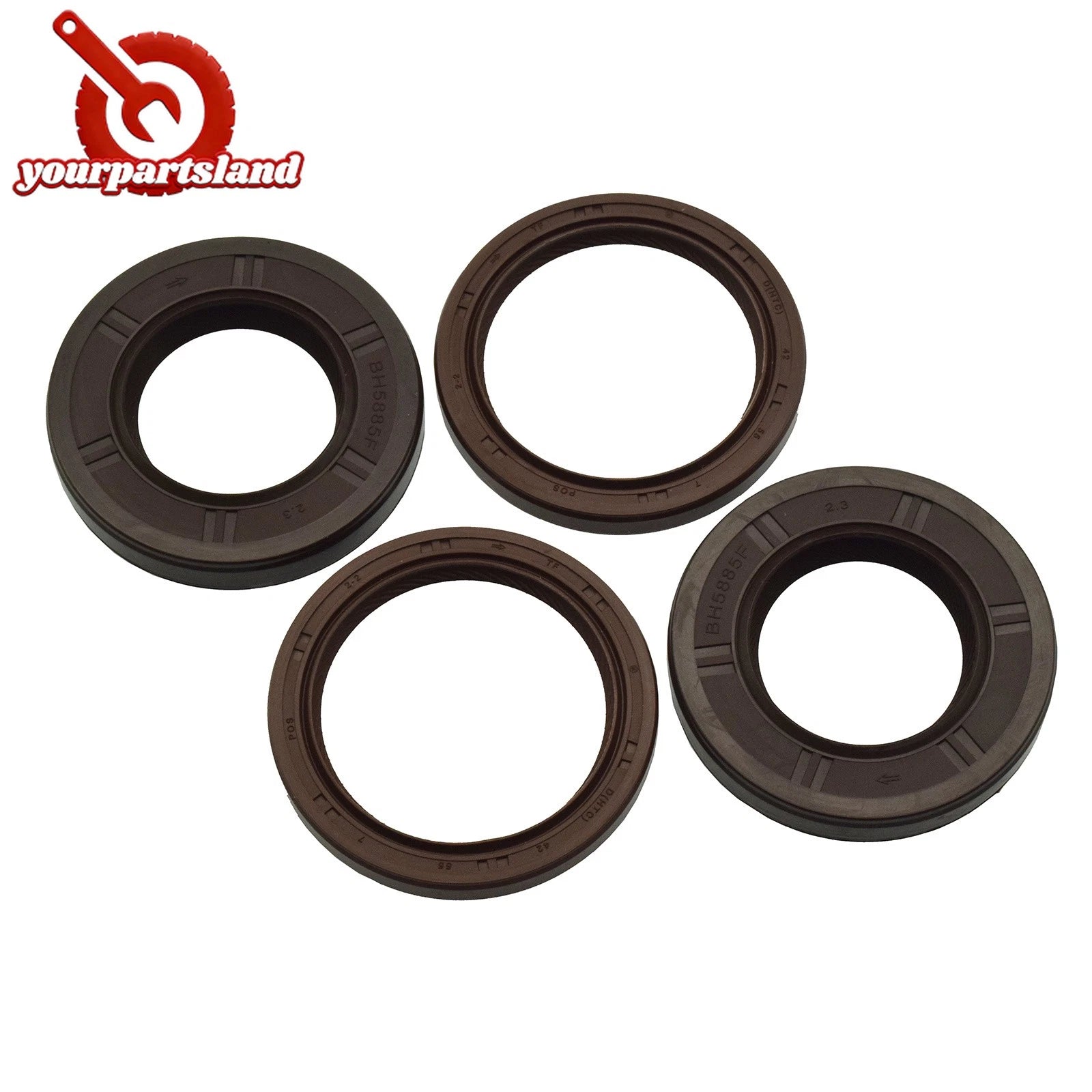 Camshaft Oil Seal Gaskets 4PCS For 02-05 Impreza WRX EJ205 806732160,806742160 6B93BC-57