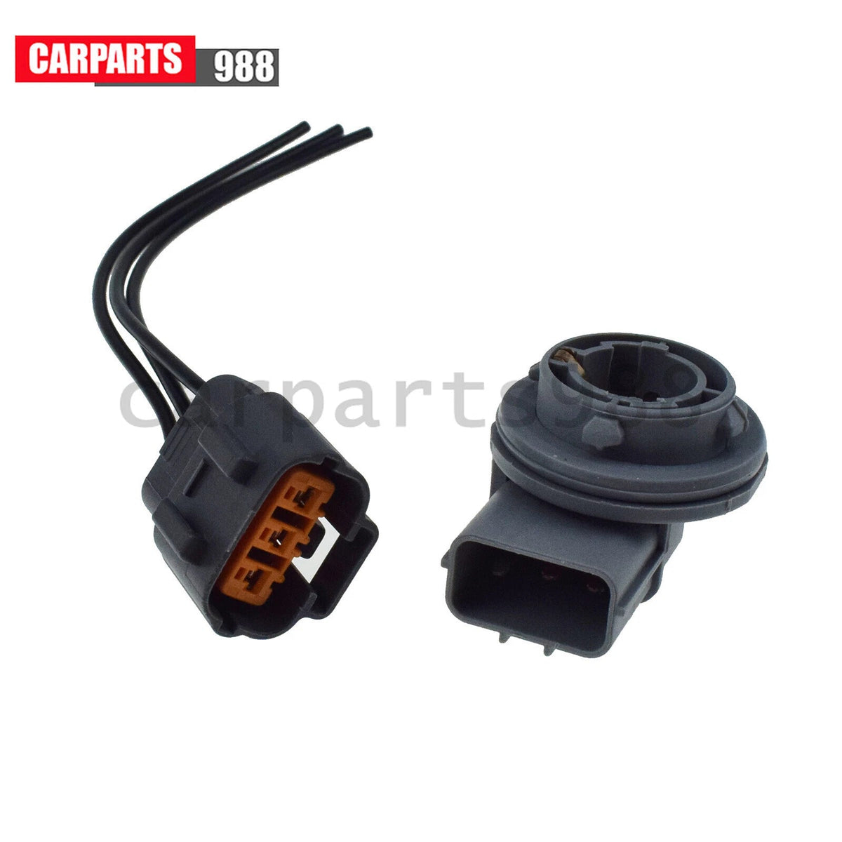 Front Turn Signal Socket + Connector For 2019 2020-2021 Kia Forte 92164-M7000 6B93BC-57
