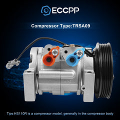For 2000-2003 Chevrolet Tracker Suzuki Vitara 2.0L A/C AC Compressor 6B93BC-57