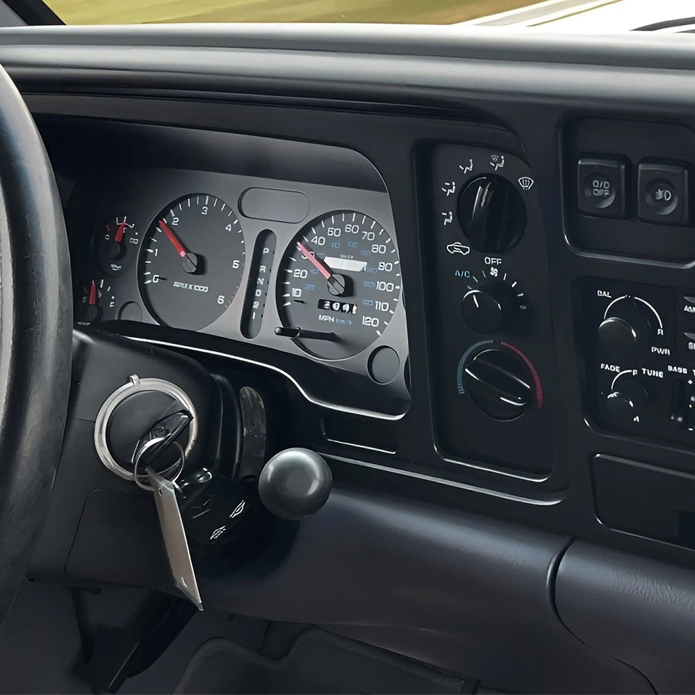 For Dodge 94-97 Pickup Truck Dash Ram 1500 2500 Heater A/C Climate Control Knobs 6B93BC-57