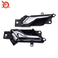 Chrome Inside Door Handles Left Right For 2012-15 Captiva Sport 08-10 Saturn Vue 6B93BC-57