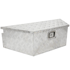 Aluminum Trailer Tongue Tool Box Pickup Truck Bed Storage Toolbox 39"X16.5"X12" 6B93BC-57