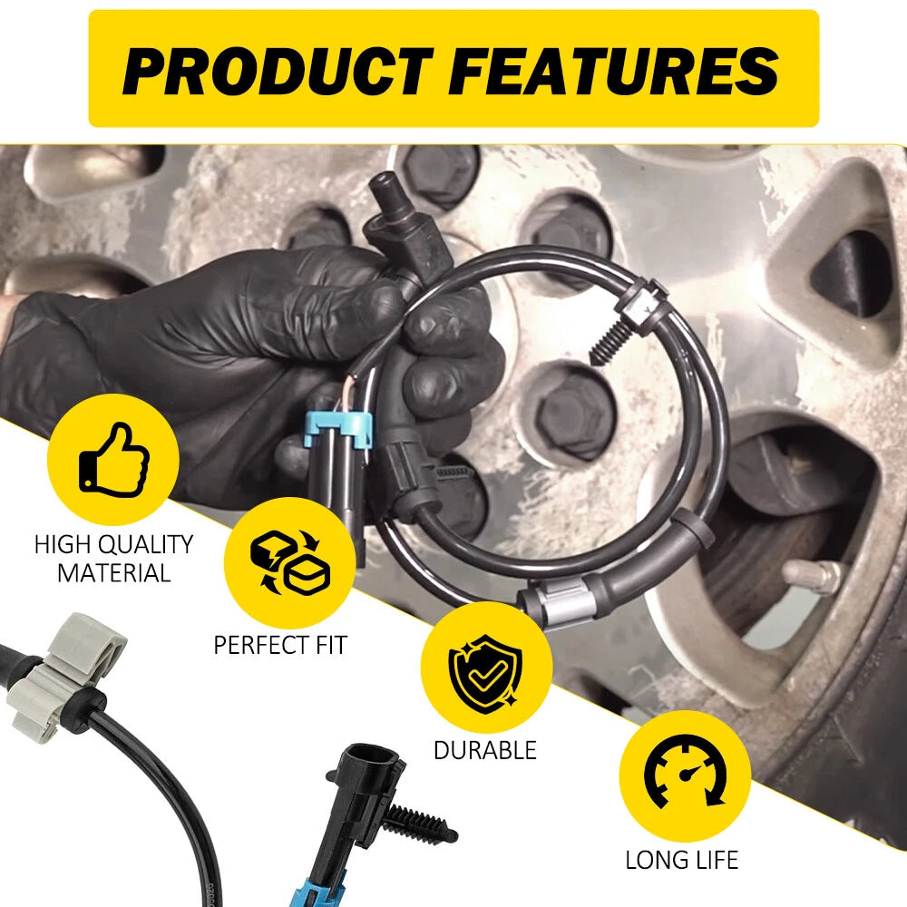 ABS Wheel Speed Sensor for 99-2006 Sierra & Silverado 1500 2500 Front L & R 6B93BC-57