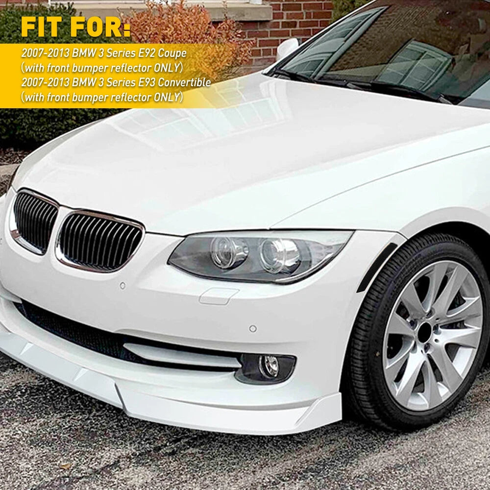 For 2007-13 BMW E92 328i E93 335i Front Bumper Smoke Reflector Side Marker Light 6B93BC-57