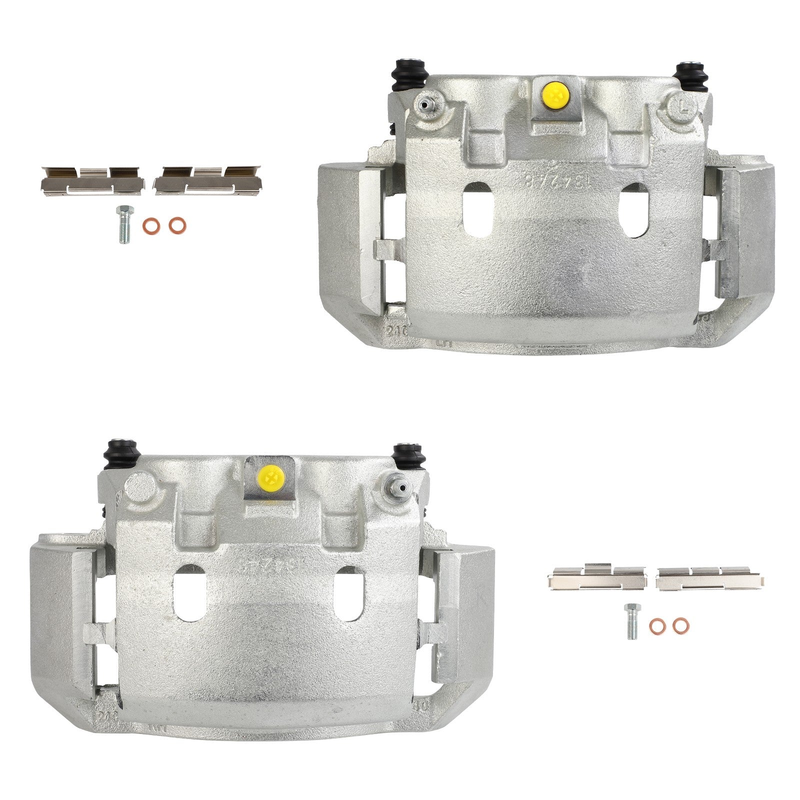 Front Brake Calipers 2Pcs For 2000-2002 Dodge Ram?2500 2000-2002 Dodge Ram?3500 6B93BC-57