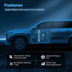 For 2003-2006 Mitsubishi Outlander Front Left LH Window Regulator with Motor