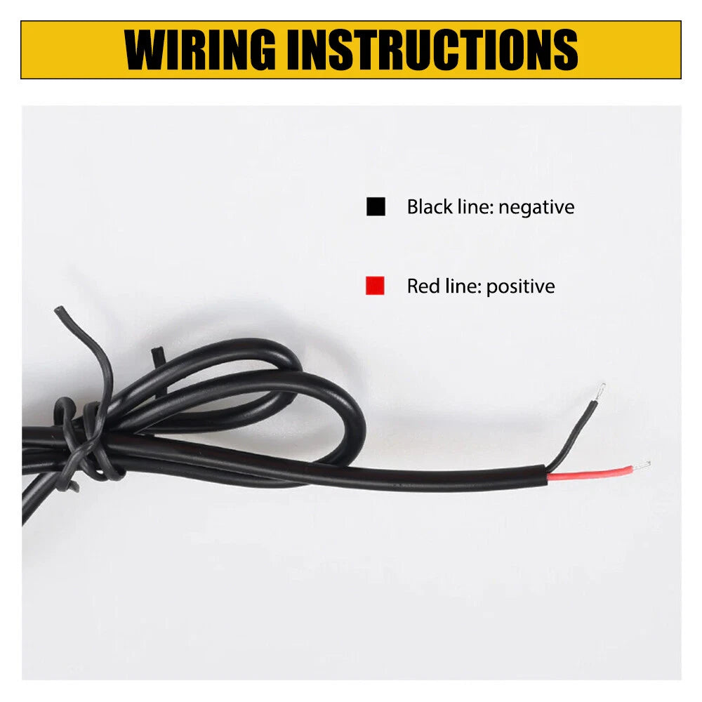 White 180cm Flexible Car Hood Day Running lED Light Strip Accessories Universal 6B93BC-57