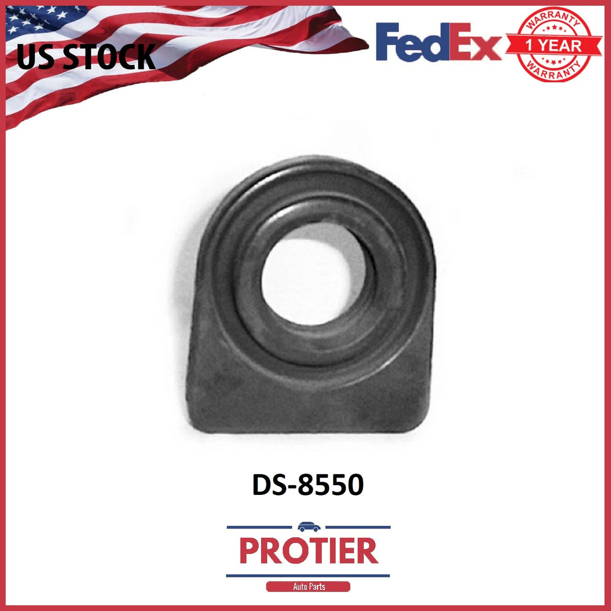 Protier Drive Shaft Center Support Bearing - Part # DS8550 6B93BC-57