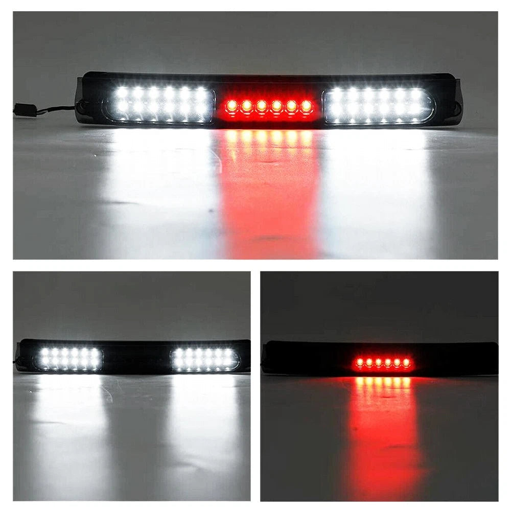 For 1997-2003 Ford F150 Black/Smoked LED 3rd Tail Brake Light Third Stop Lamp EA 6B93BC-57