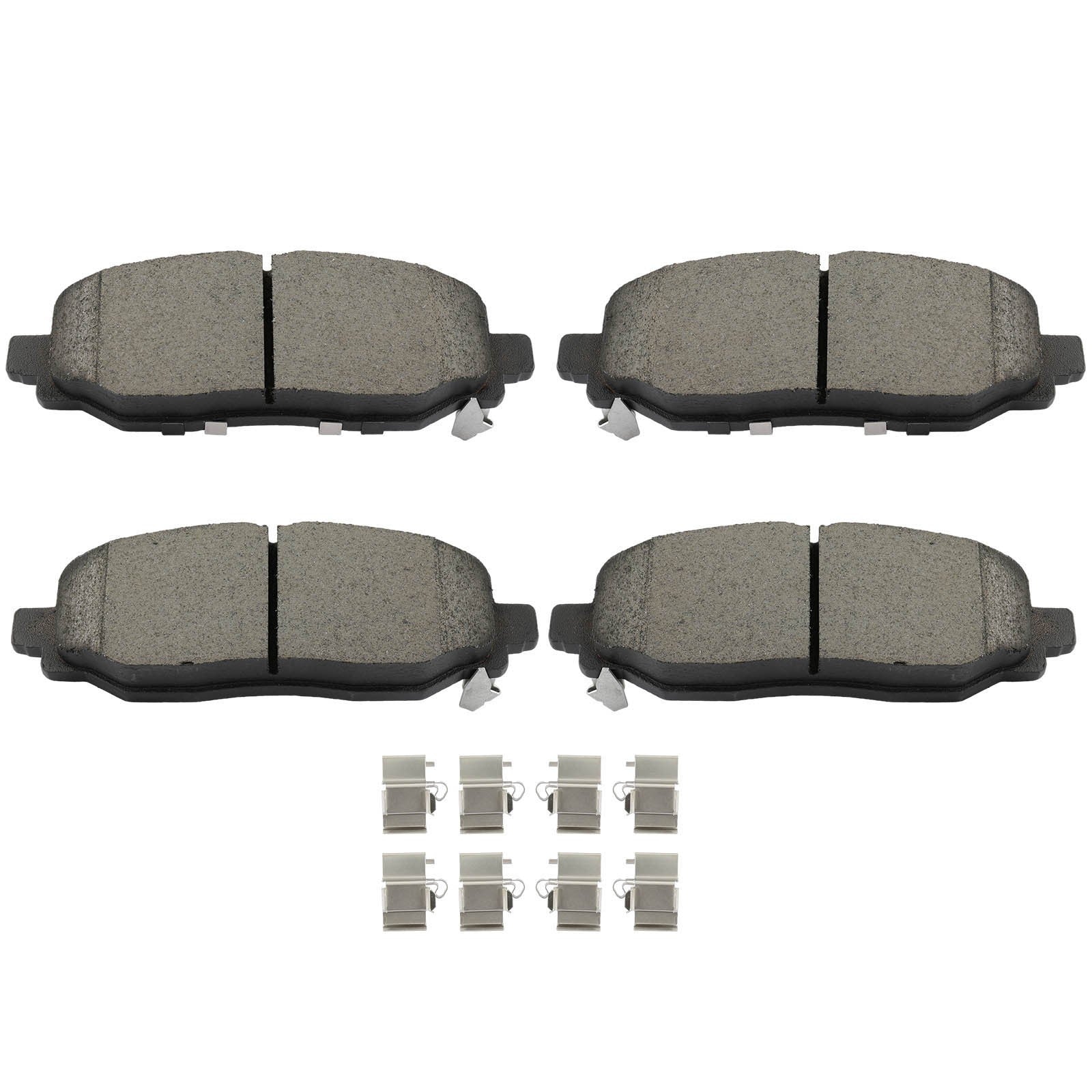 Rear Ceramic Brake Pads for 2018 2019 2020 Jeep Wrangler 6B93BC-57
