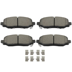 Rear Ceramic Brake Pads for 2018 2019 2020 Jeep Wrangler 6B93BC-57