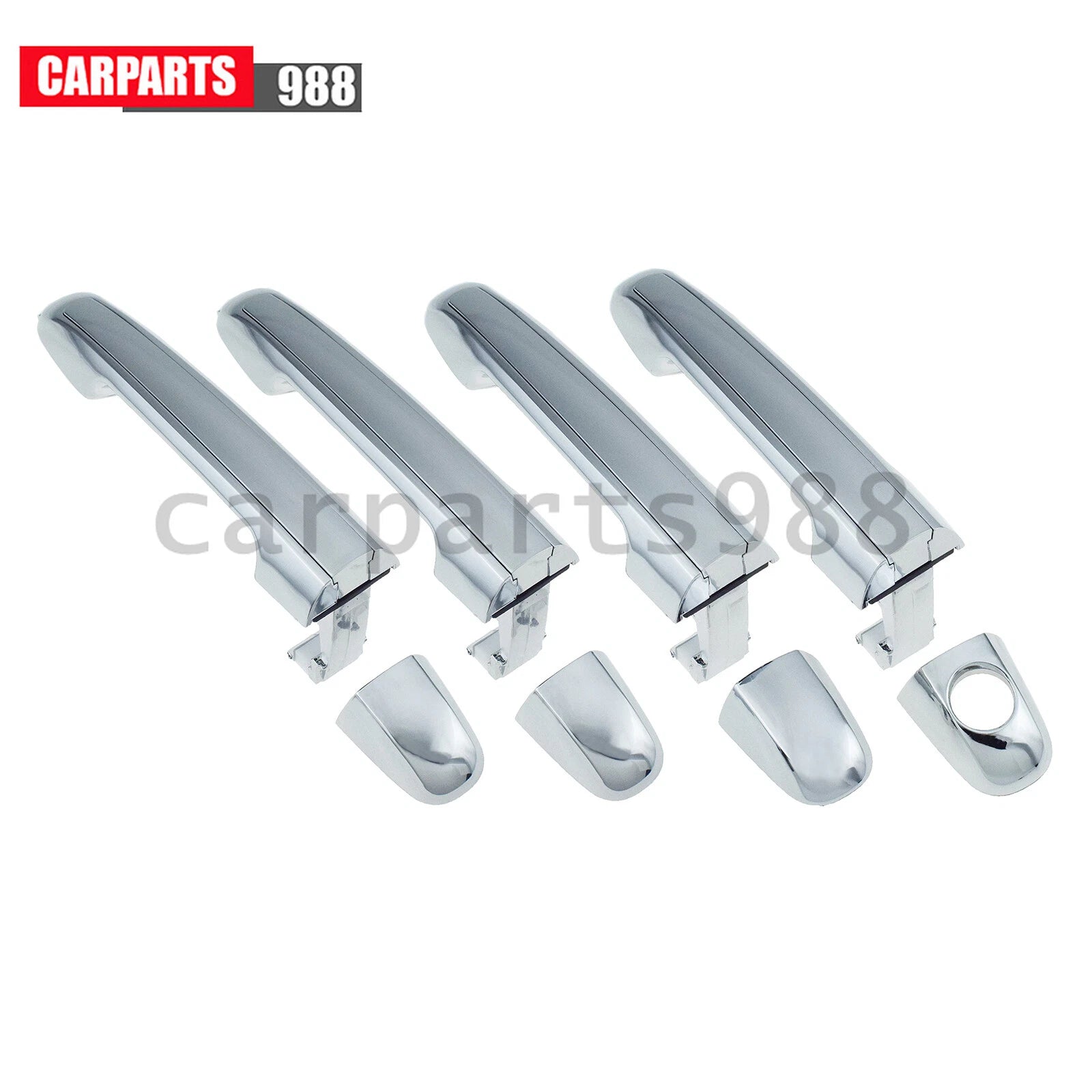 4Pcs Front Rear Left Right Exterior Door Handle For 2006-2010 Hyundai Sonata 6B93BC-57