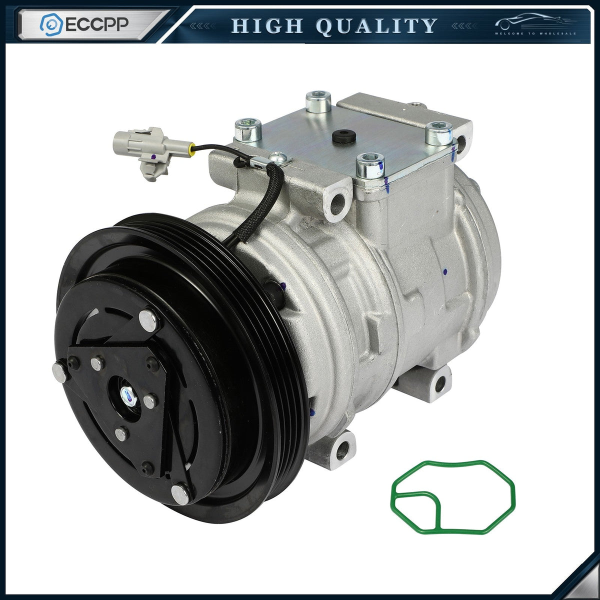 A/C AC Compressor For Toyota Tacoma 3.5L 1995-2000 2001 2002 2003 2004 68324 6B93BC-57