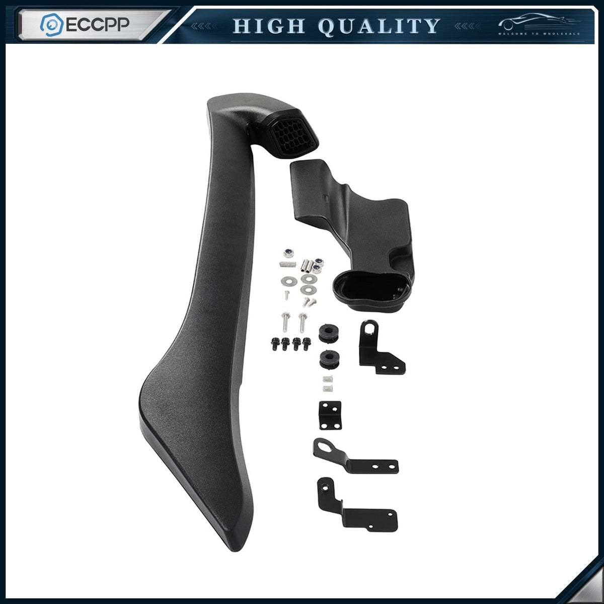 Snorkel Kits Air Intake Suitable For 2019-2022 Triton MR Textured Black 6B93BC-57