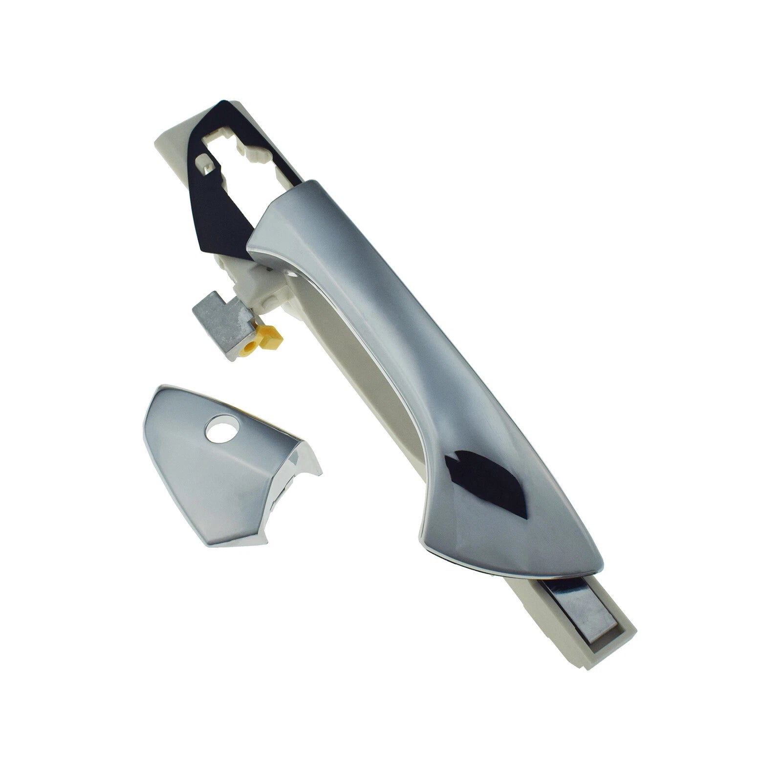 Front Left Exterior Door Handle W/ Keyhole For 2008-2012 Honda Accord Chrome 6B93BC-57