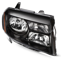 For 2015-2012 Honda Pilot SUV 3.5L Black Housing Left+Right Headlights Assembly