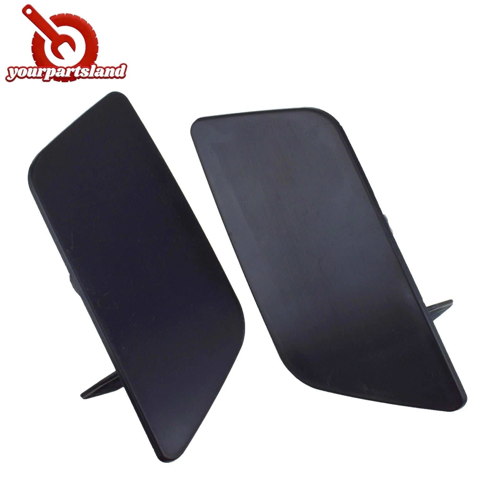 Front Bumper Headlight Washer Cover LH RH 2Pcs For Audi Q3 2016-2018 8U0955275E 6B93BC-57