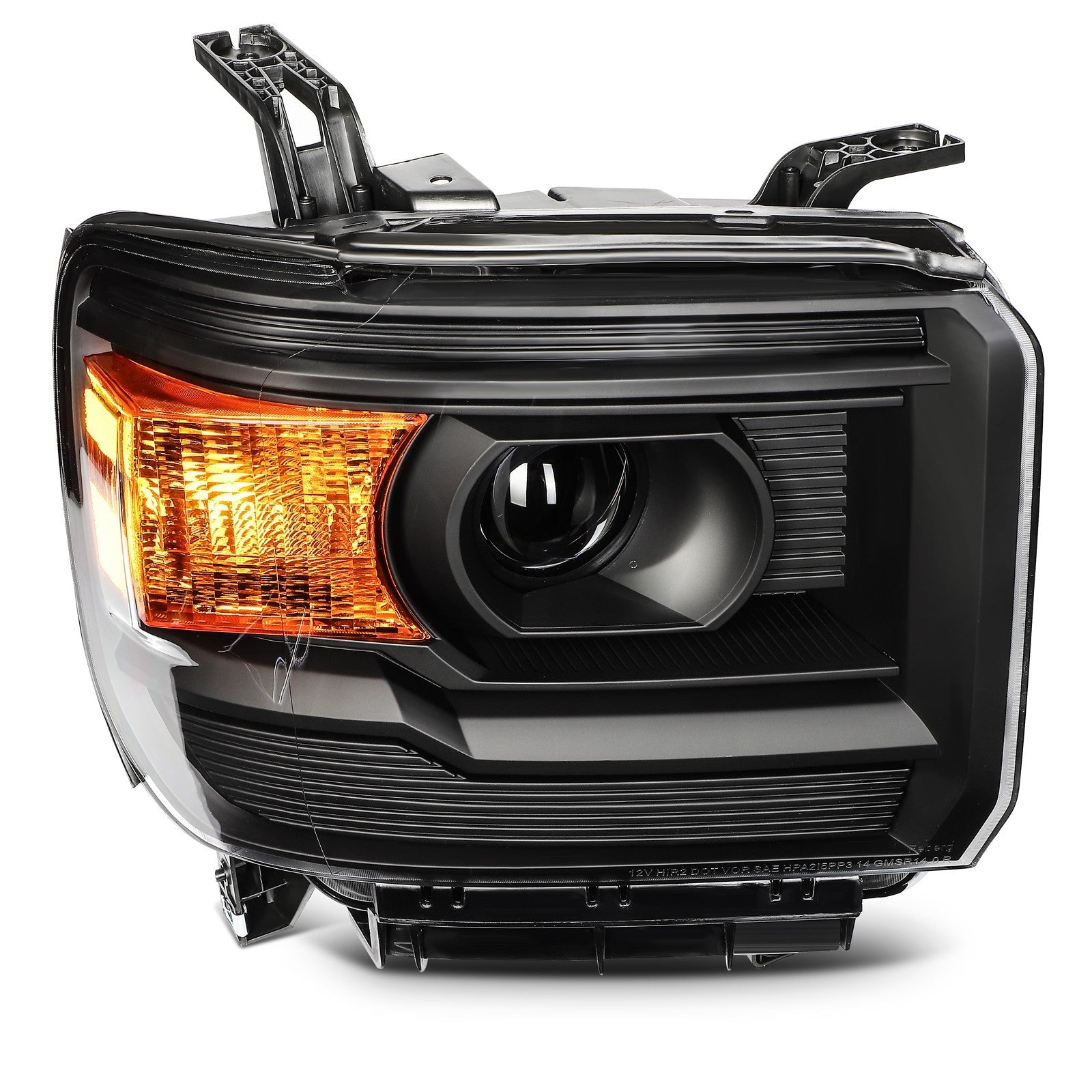 Pair Kit LED Headlights For 2015-2019 2500HD 3500HD 2014-2015 GMC Sierra 1500 6B93BC-57