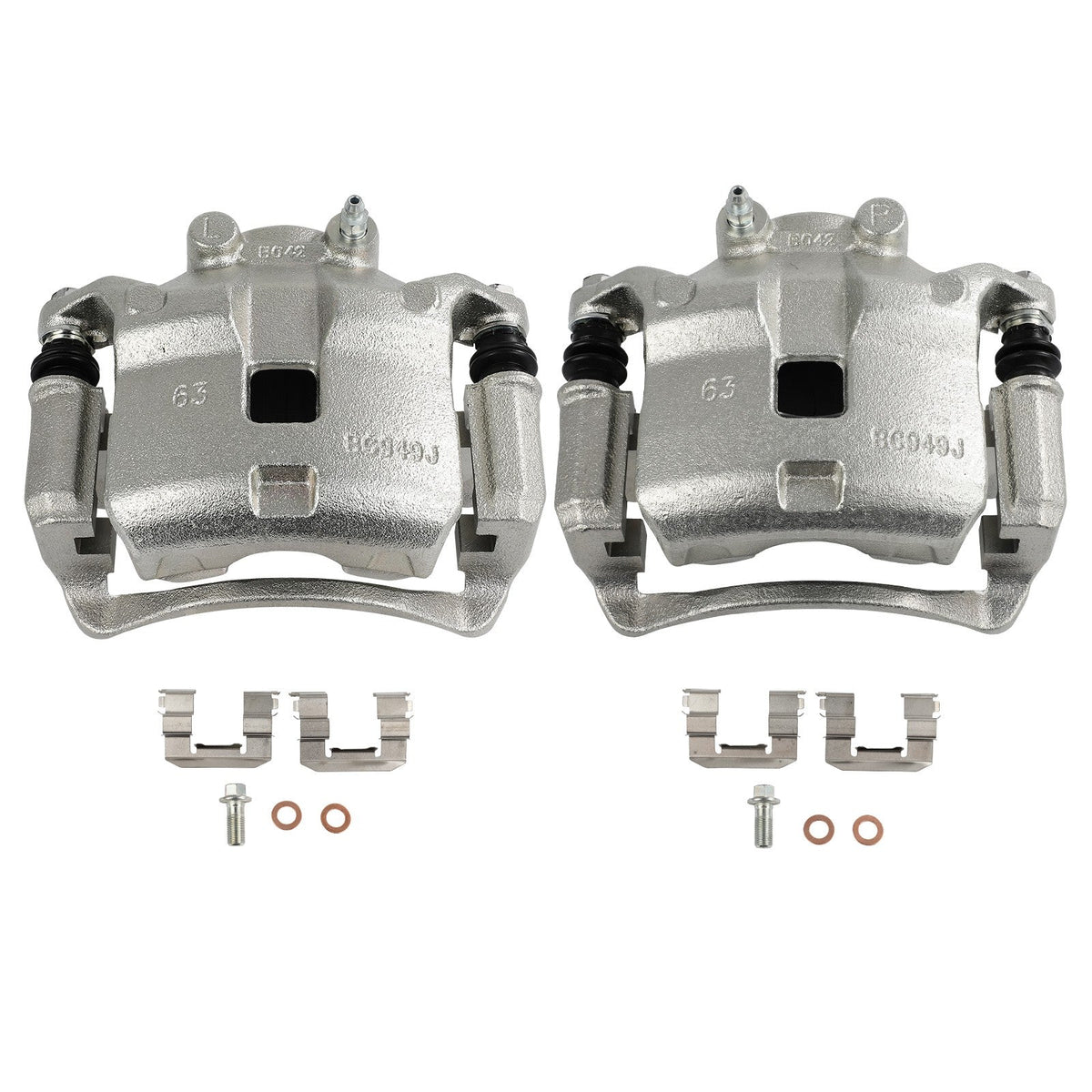 Front Left Right Brake Calipers 2Pcs For 2000-06 Nissan Sentra 19B2618, 19B2619 6B93BC-57