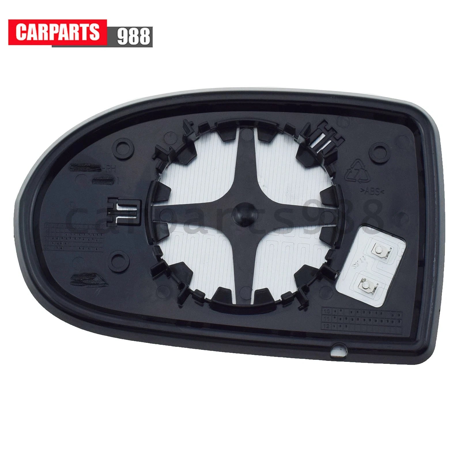 Right Rearview Mirror Glass Heated For 2007-2017 Jeep Compass Patriot 68000018AA 6B93BC-57