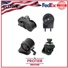Engine Motor & Trans Mount 4PCS Set Fit 1993-1997 Mazda MX-6 2.5L for Auto Trans 6B93BC-57