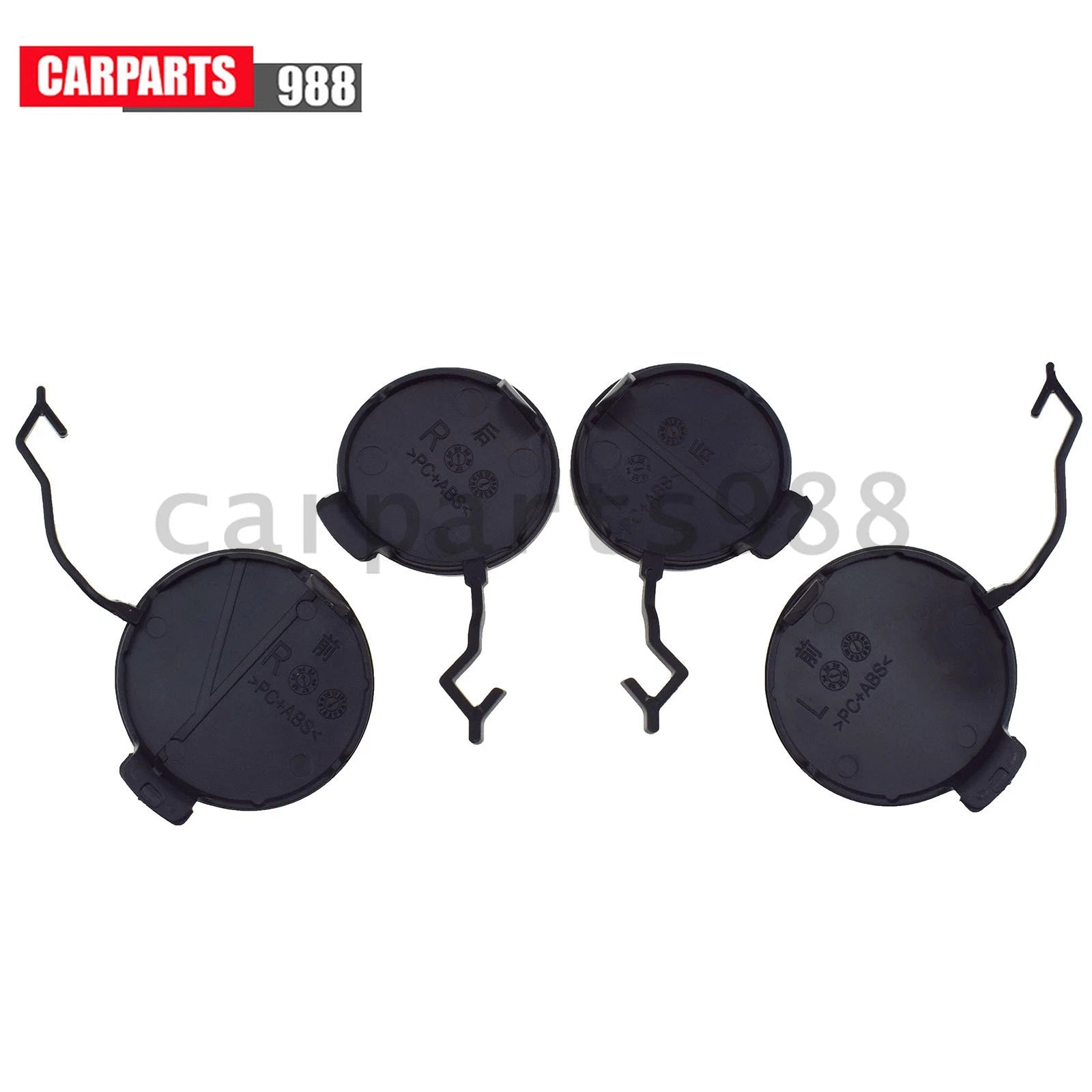 Front / Rear LH RH Bumper Tow Hook Cover For Porsche Cayenne 2011-2014 7P5807156 6B93BC-57