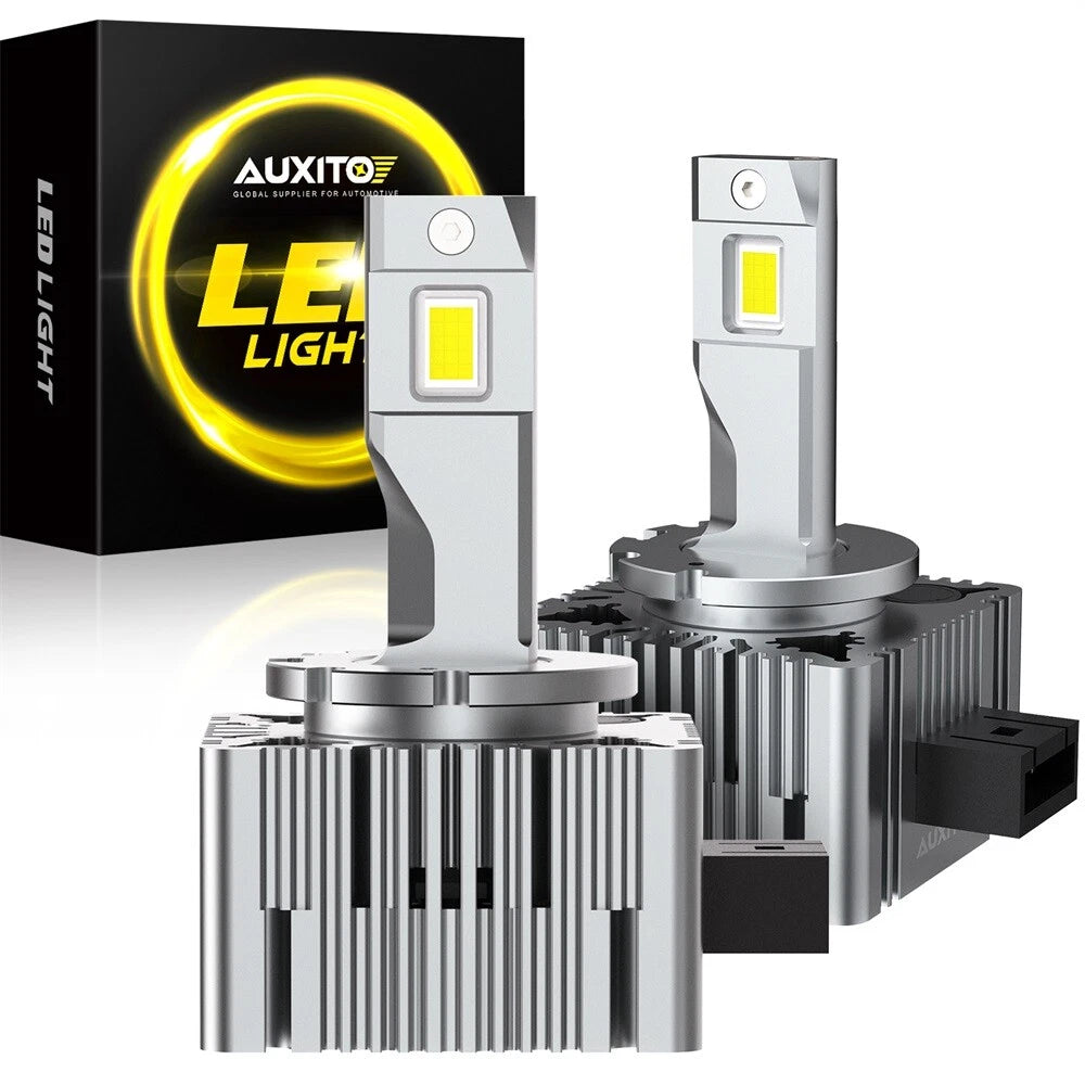 2X LED Headlight Bulbs 200W Replace D3S D3R HID Xenon Super White Conversion Kit 6B93BC-57