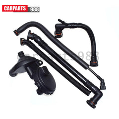 5Pc Crankcase Vent Valve + Breather Hose Kit For BMW E46 X3 Z3 325Ci 320i 325i 6B93BC-57