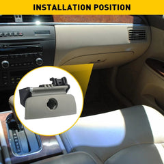 For Buick LaCrosse Allure 2005-2009 Gray Glove Latch Box Lock Handle 15251006 EA 6B93BC-57