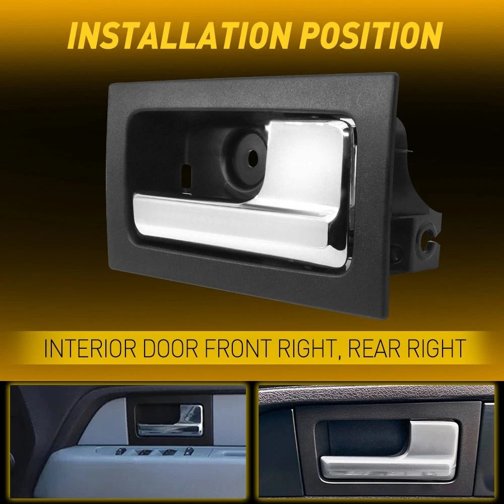 For F150 Ford 09 -14 Inside Interior Door Handle Front Right Rear Passenger Side 6B93BC-57