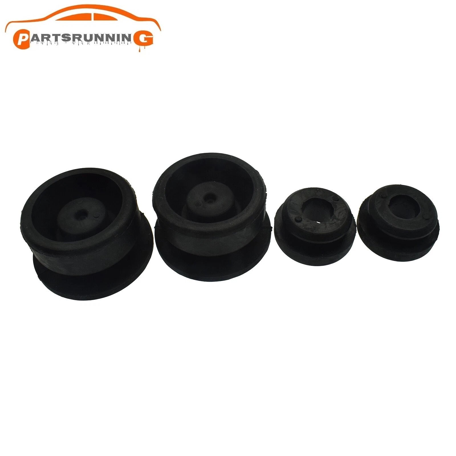 4x Radiator Upper & Lower Rubber Cushion Bushing For Honda CR-V Civic Accord Fit 6B93BC-57