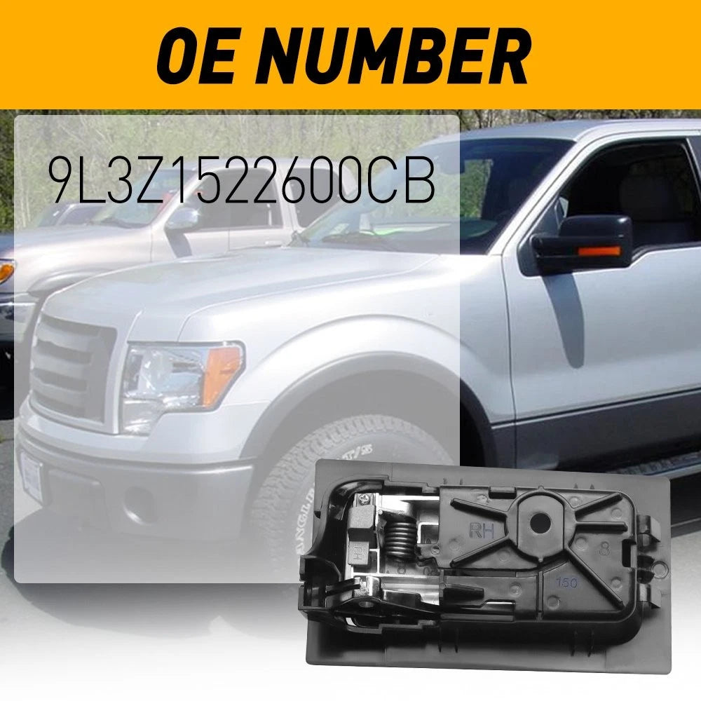 For F150 Ford 09 -14 Inside Interior Door Handle Front Right Rear Passenger Side 6B93BC-57
