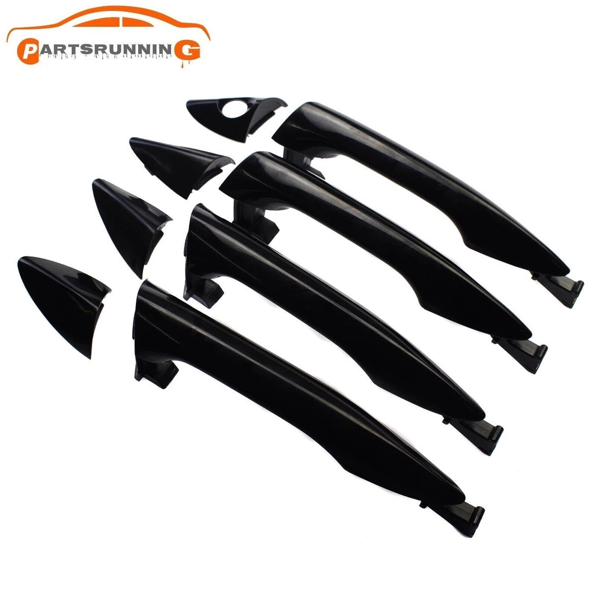 Exterior Door Handle Front+Rear Left+Right Side For 2011-2016 Hyundai Elantra 6B93BC-57