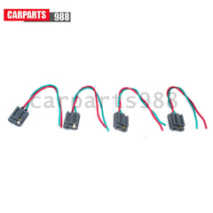 4PCS Distributor Pigtail Wire Harness For GM HEI Power &Tach Connector Plug 12V 6B93BC-57