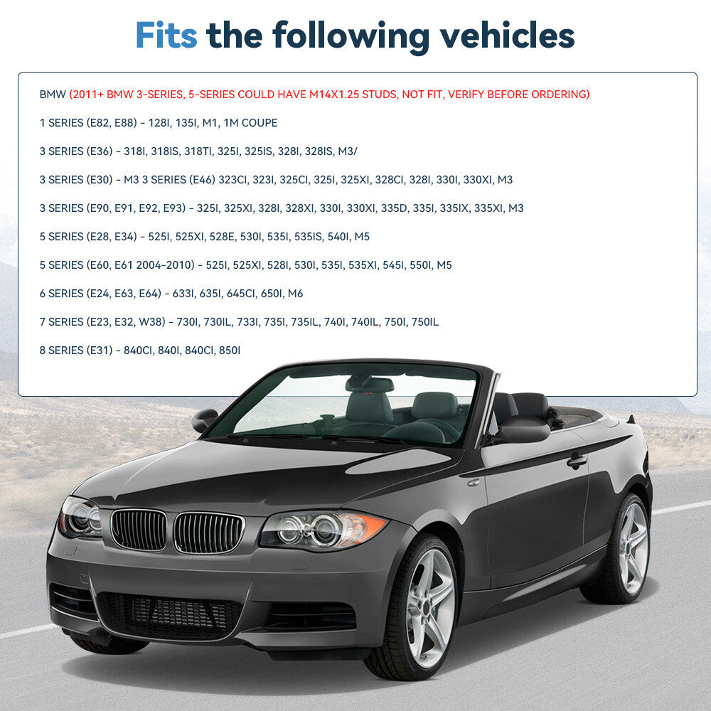 2 Pcs 20mm 5x120 Hub Centric Wheel Spacers 12x1.5 For BMW 528i 525i 328i E36 E46 6B93BC-57