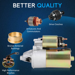 ECCPP Starter For Ford Crown Victoria Mustang 91-02-5857 91-02-5857N F2CU11000AC