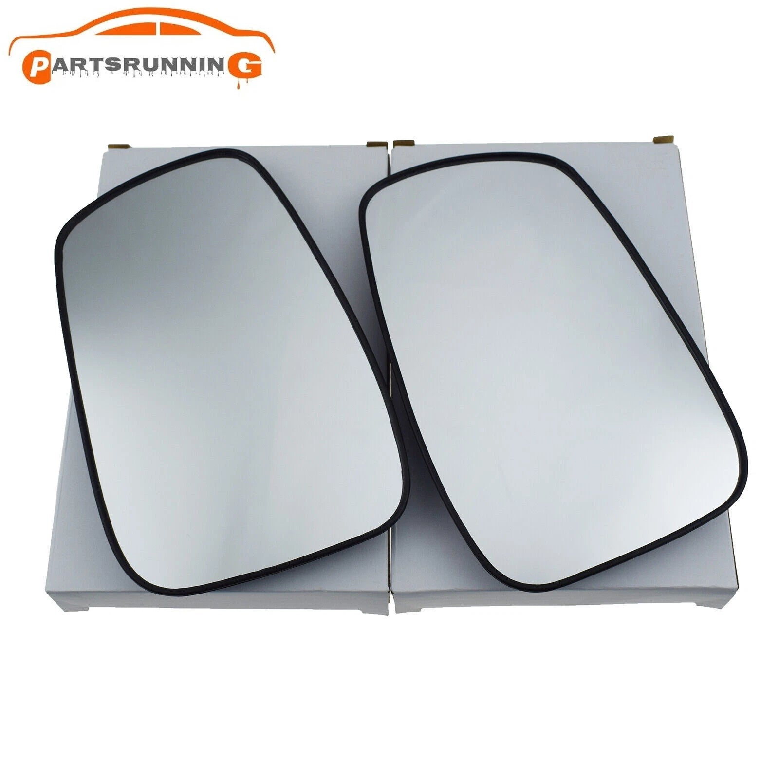 2PCS Driver &Passenger Side Heated Mirror Glass Set For 2011-2014 Hyundai Sonata 6B93BC-57