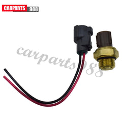 Radiator Cooling Fan Switch Sensor + Plug for Honda Accord Civic CR-V Acura RSX 6B93BC-57