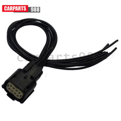 Headlight Connector Pigtail plug 6-pin wire 8-way For 16-18 Chevrolet Silverado 6B93BC-57