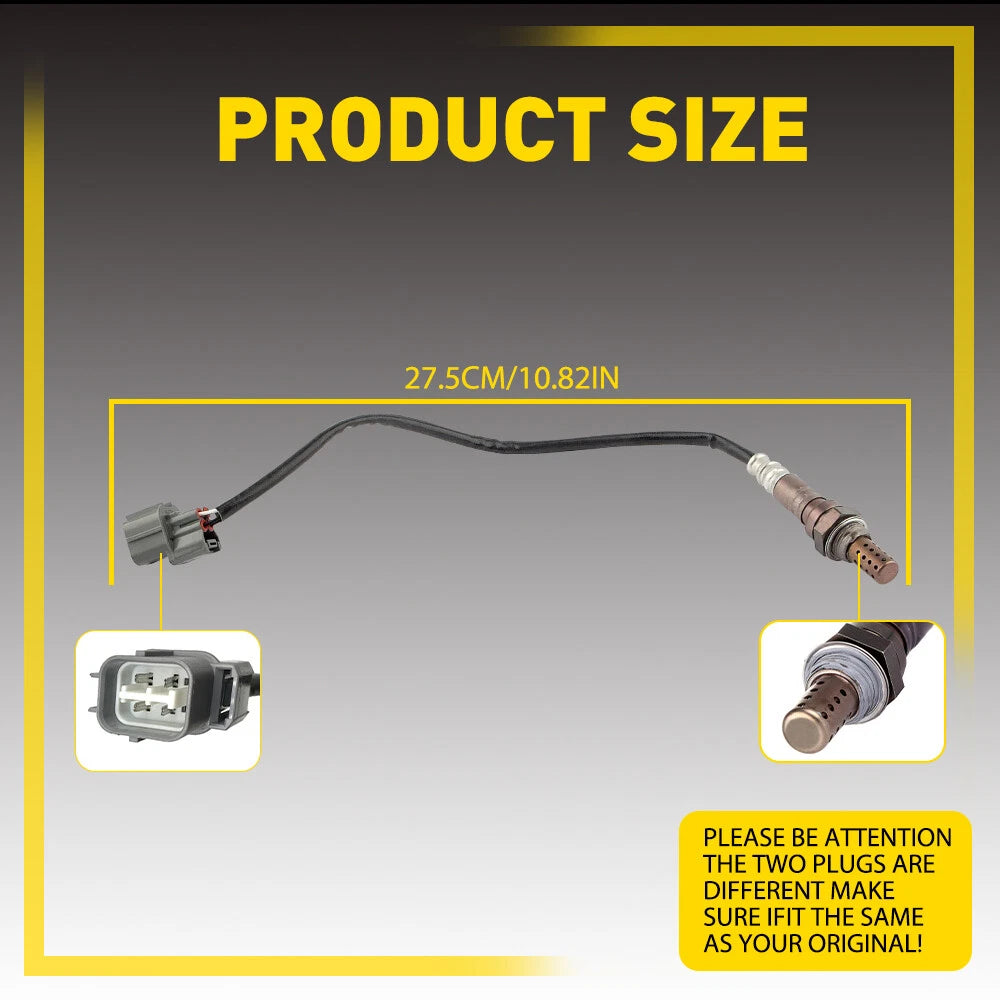 For 96-00 Honda Civic D16Y7 1.6L Engine Oxygen O2 Upstream Sensor Downstream 2X 6B93BC-57