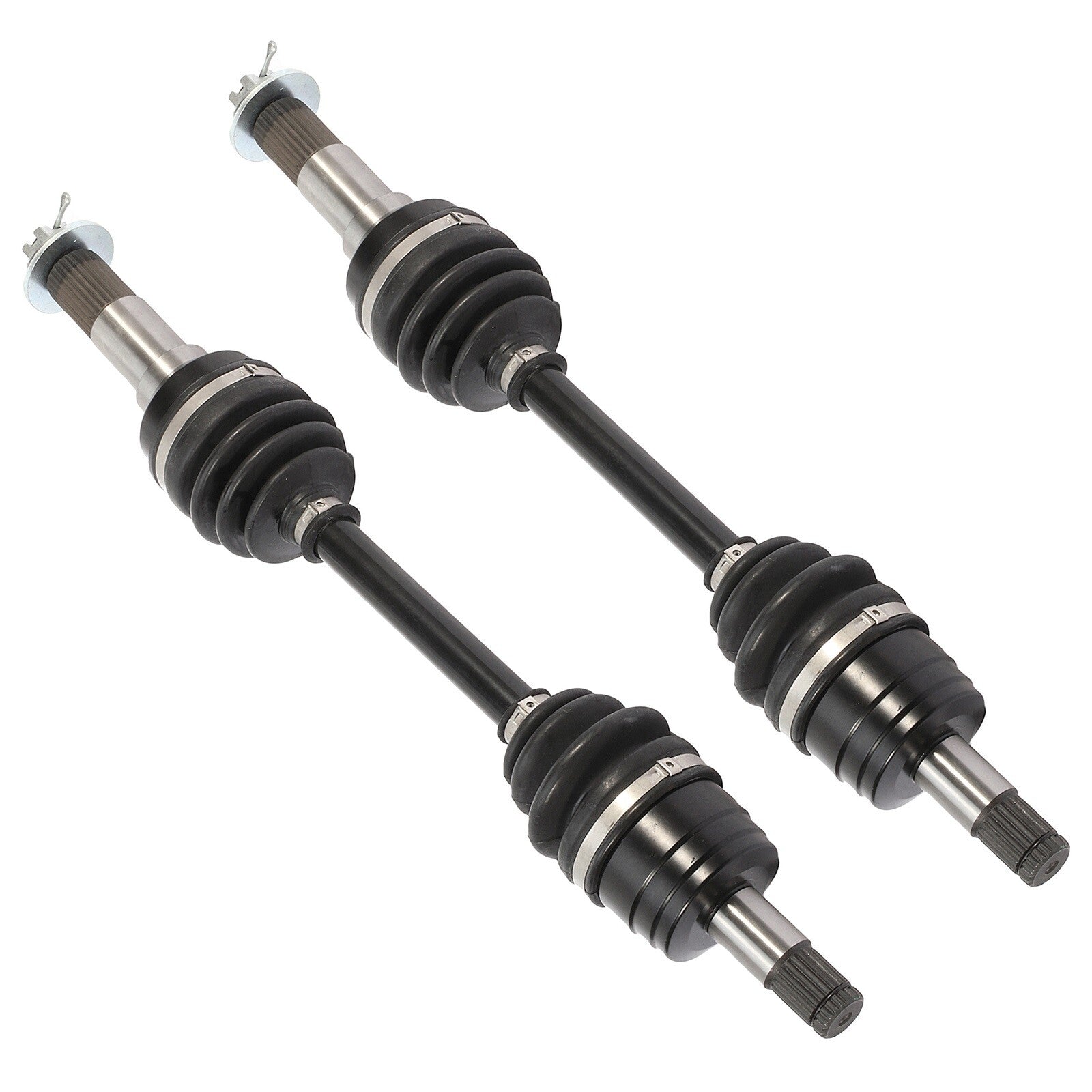 2Pcs Front CV Axles For Yamaha Kodiak 400 Grizzly 350 400 Wolverine 450 6B93BC-57