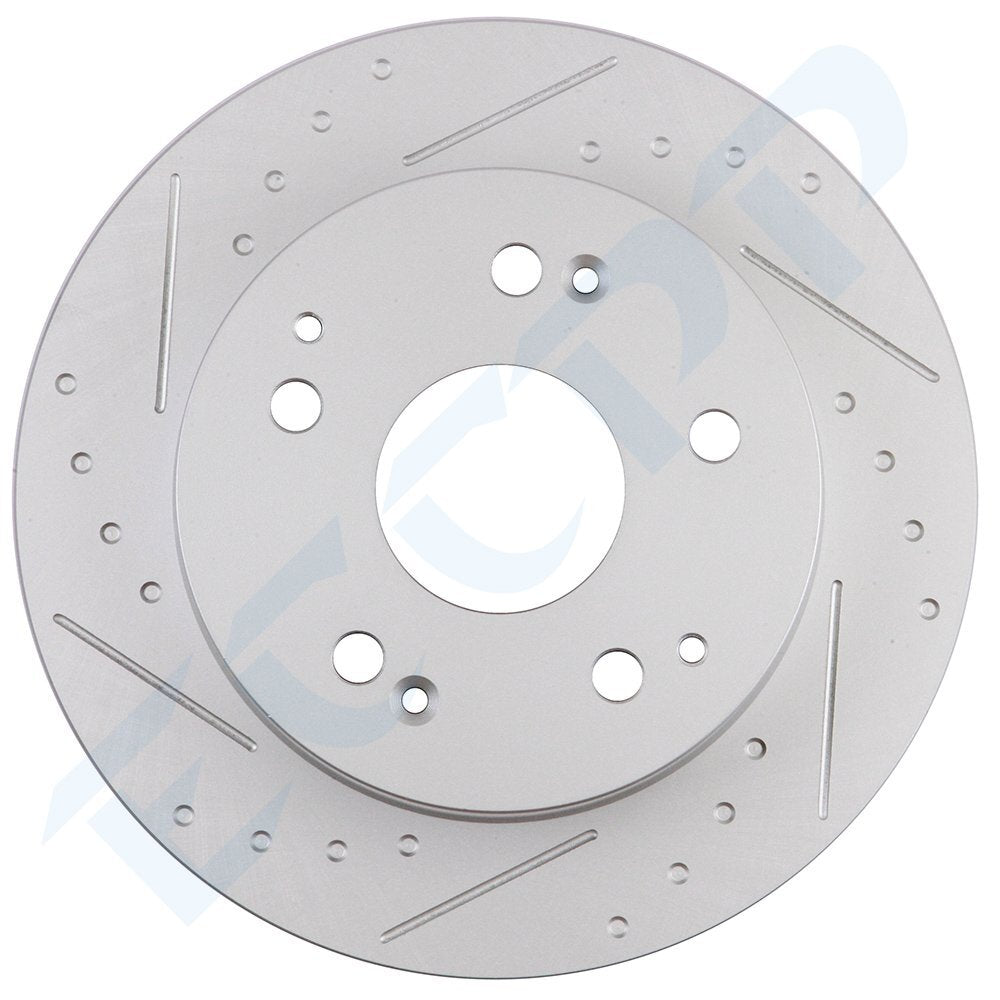 Rear Brake Disc Rotors For Acura Integra Acura RSX Honda Accord 2005 Honda Civic 6B93BC-57