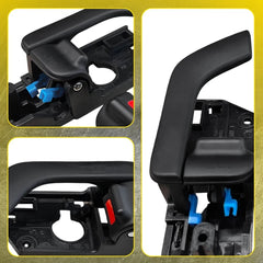 2PCS LH & RH Inside Door Handles Interior Black for Hyundai Tiburon 2003-2008 EA 6B93BC-57