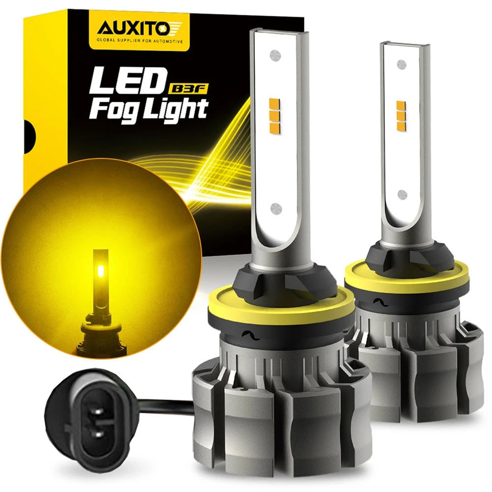 880 892 LED Fog Light Bulbs DRL Low Foglight Beam Day Running Light Amber 2000LM 6B93BC-57