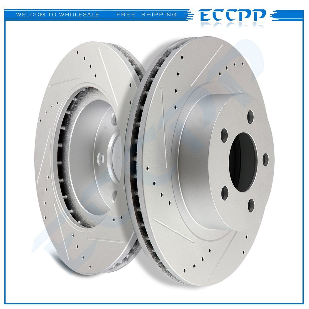 Front Brake Rotors Discs For 2001-2005 Ford Explorer Mazda B2300 B4000 2003-2009 KOEEP