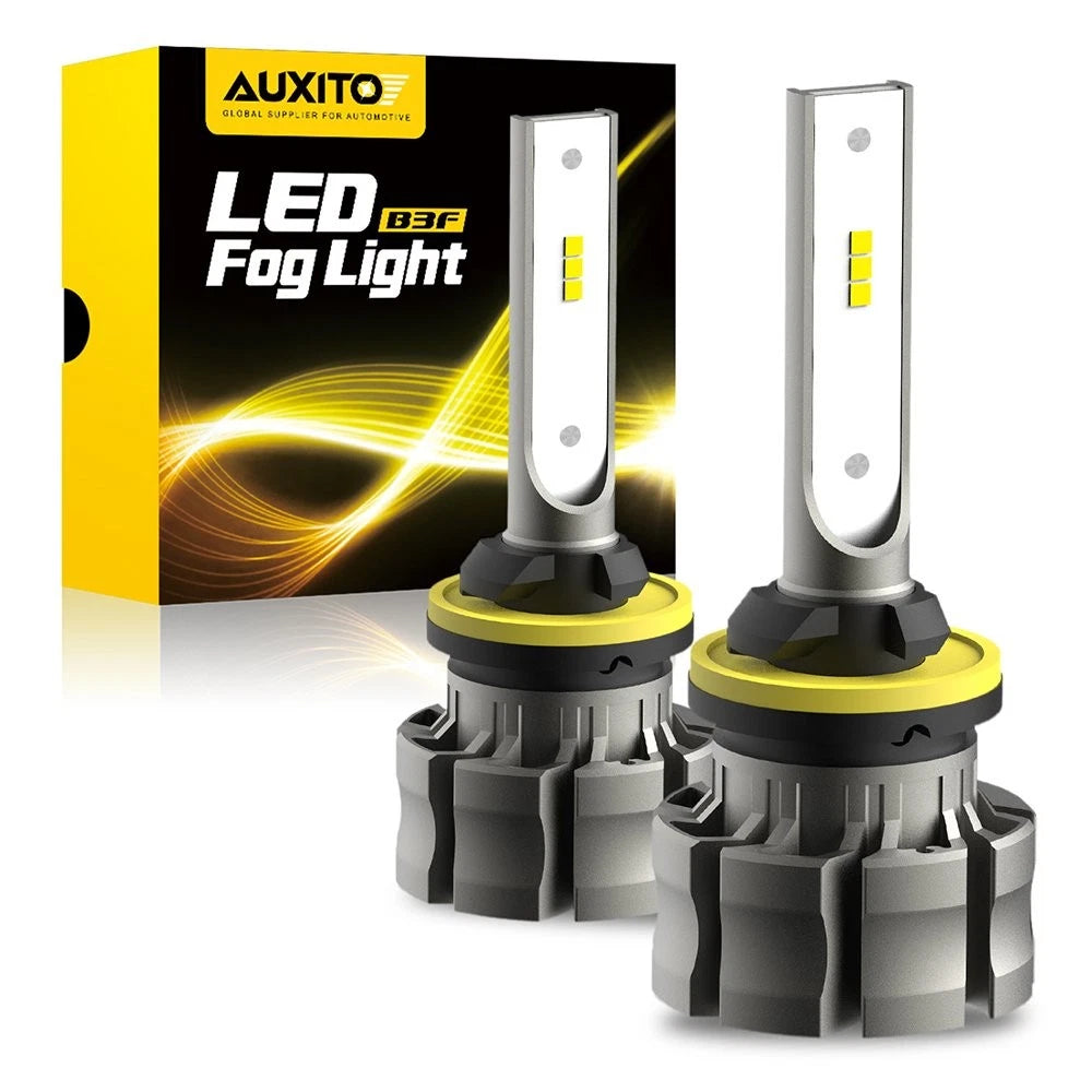 AUXITO 880 881 893 6500K White LED Foglight Fog Light Conversion Bulbs B3F EOA AUXITO