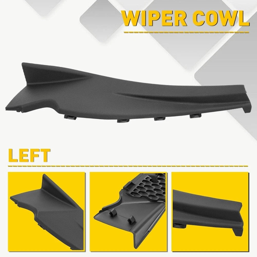For 2013-20 Nissan Pathfinder Front Left Windshield Wiper Cowl Extension Cover A 6B93BC-57