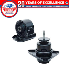 Fits 2007-2012 Hyundai Elantra 2.0L MANUAL Front & FR Right Motor Mount 2PCS : 6B93BC-57